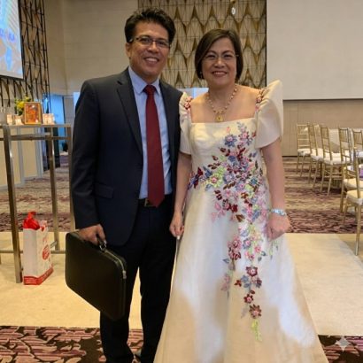 Thailand H.E. Ambassador Millicent Cruz Paredes with IBM President Prof. Dr. Angel Esmeralda
